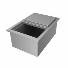 Stainless Steel Drop-in Ice Bin