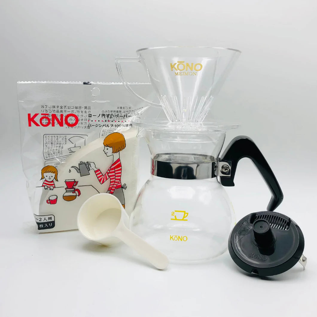 Kono Cone Dripper Set - 4 Cups