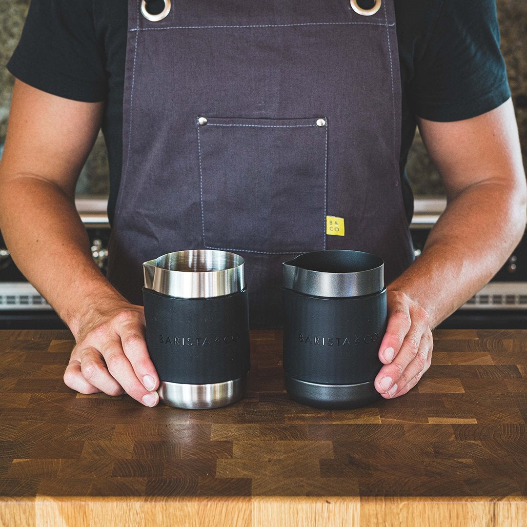 Shorty Stainless Steel Professional Milk Jug - 600ml