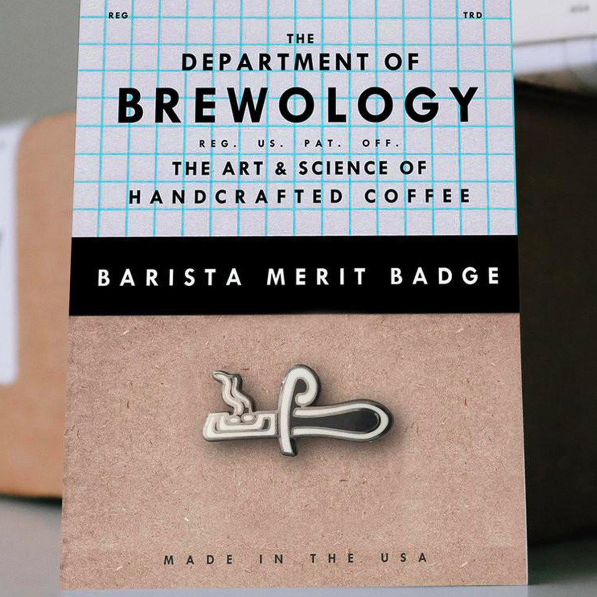 Barista Merit Badge Pins
