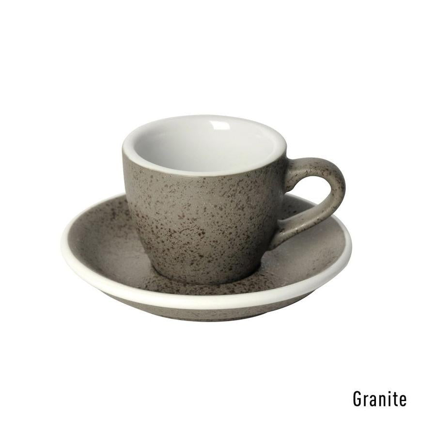 Egg Espresso Cup &amp; Saucer 80 ml