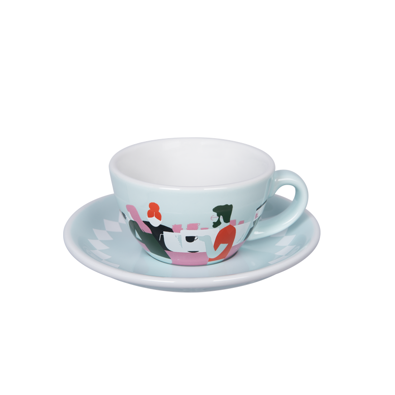 Espresso Bar Flat White Cup &amp; Saucer 150ml