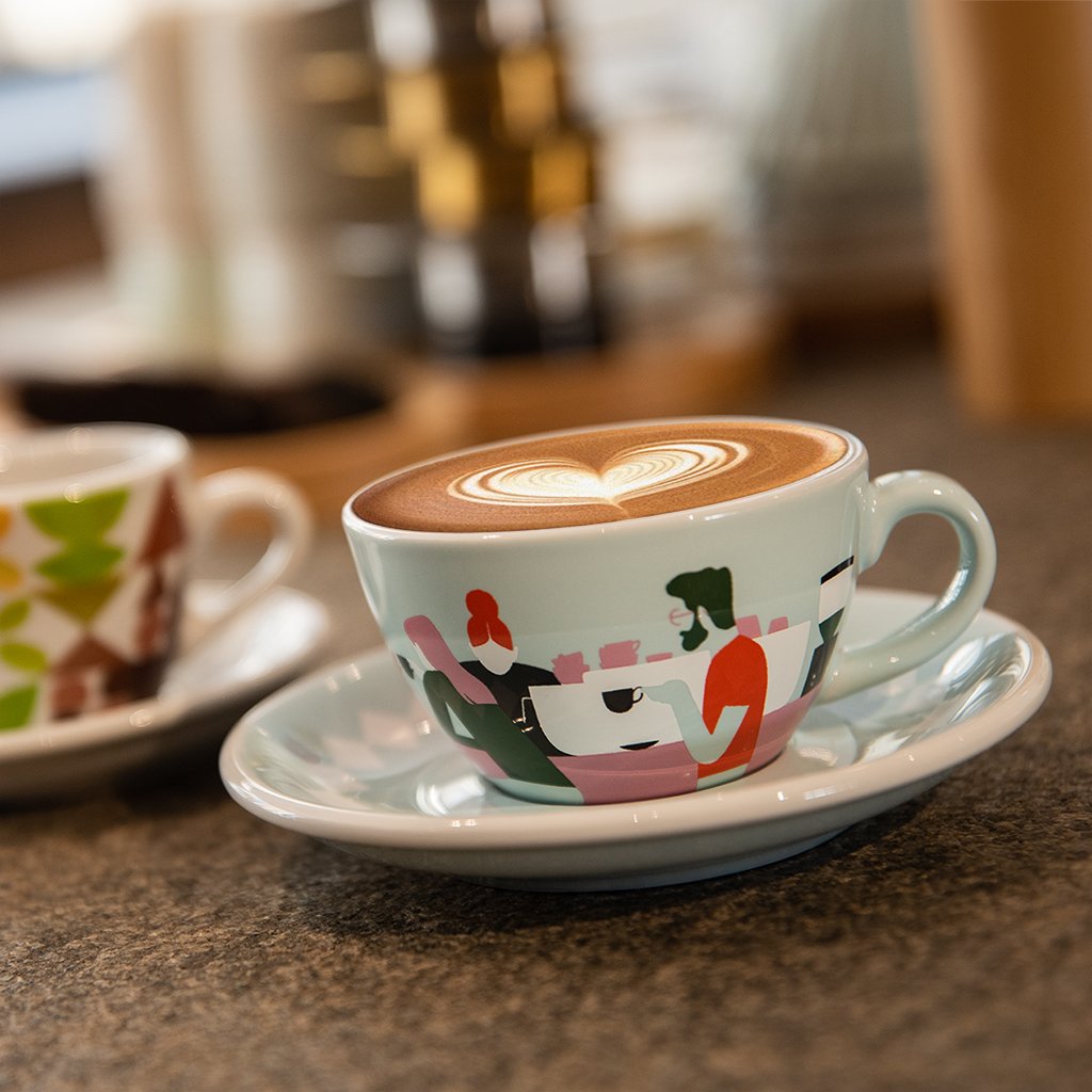 Espresso Bar Flat White Cup &amp; Saucer 150ml