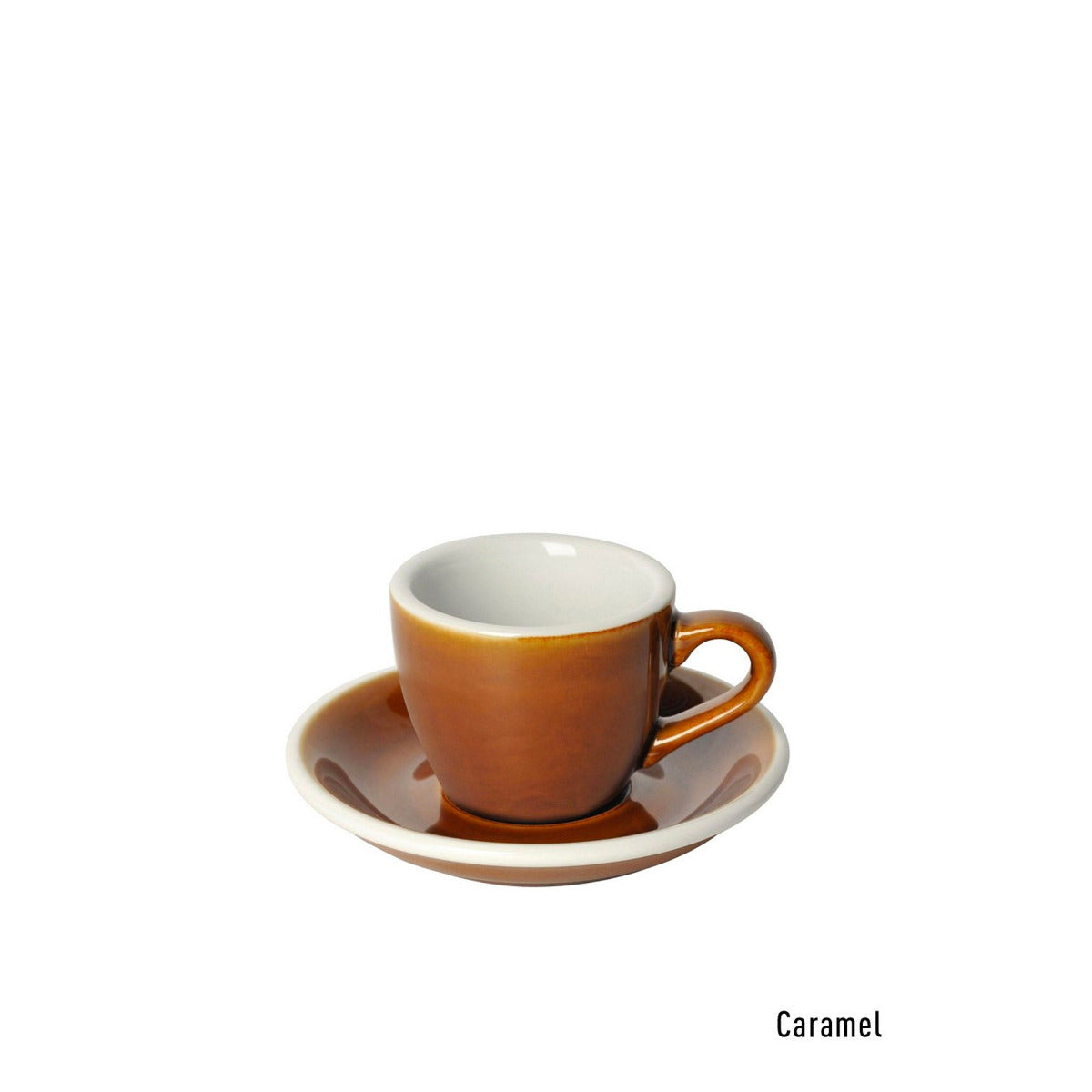 Egg Espresso Cup &amp; Saucer 80 ml