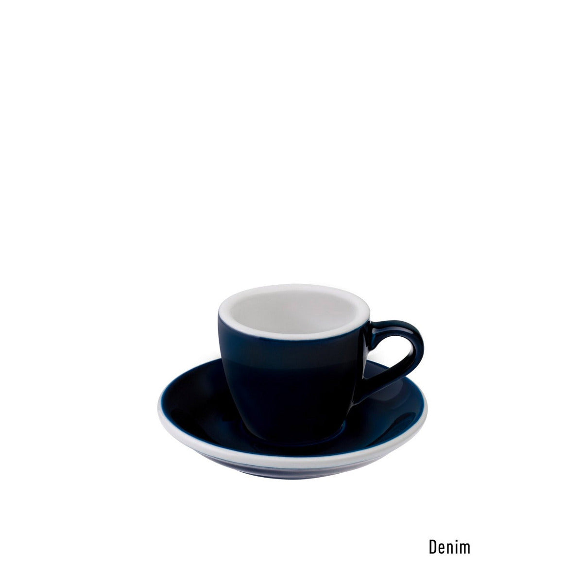 Egg Espresso Cup &amp; Saucer 80 ml