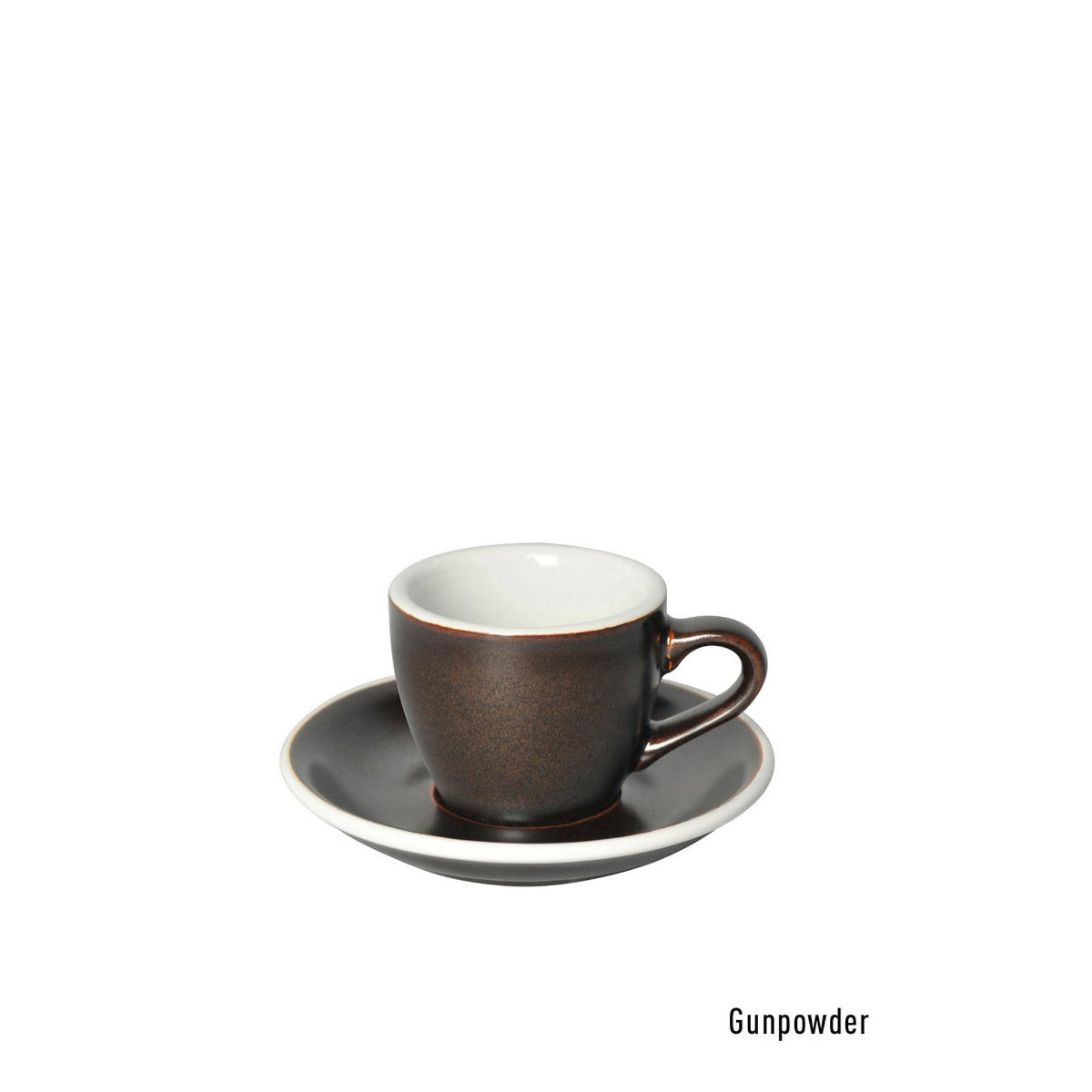 Egg Espresso Cup &amp; Saucer 80 ml