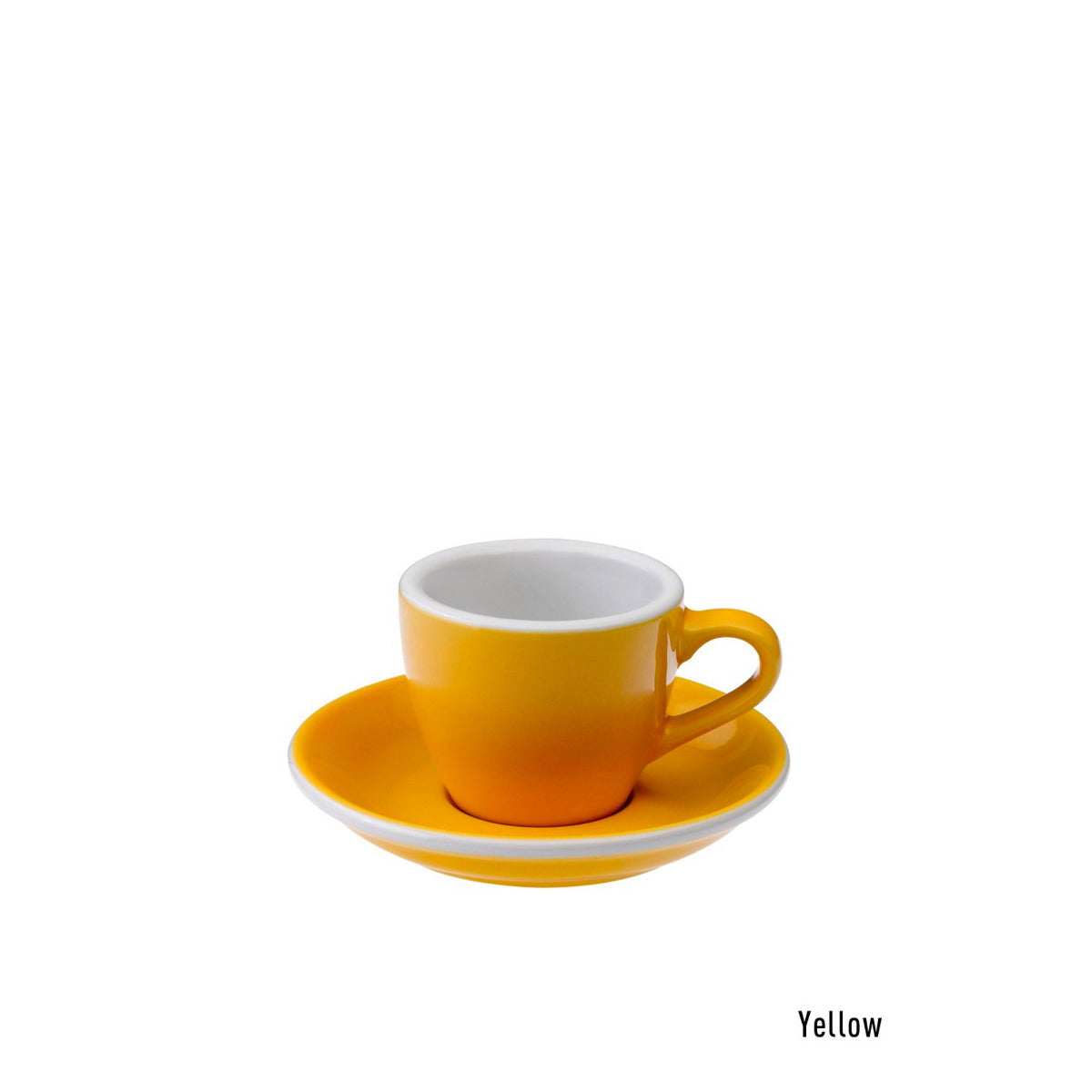 Egg Espresso Cup &amp; Saucer 80 ml