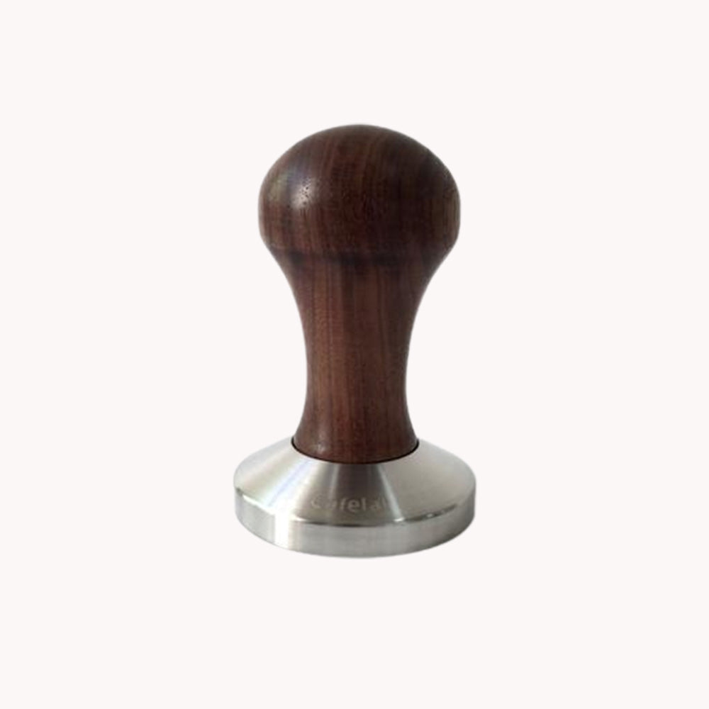 Espresso Walnut Tamper 58mm Flat