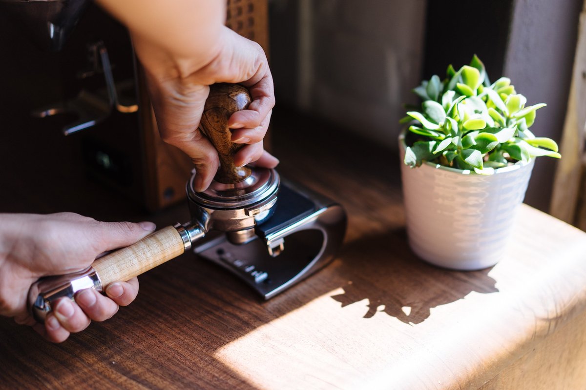 Cafelat Mirror Tamping Stand