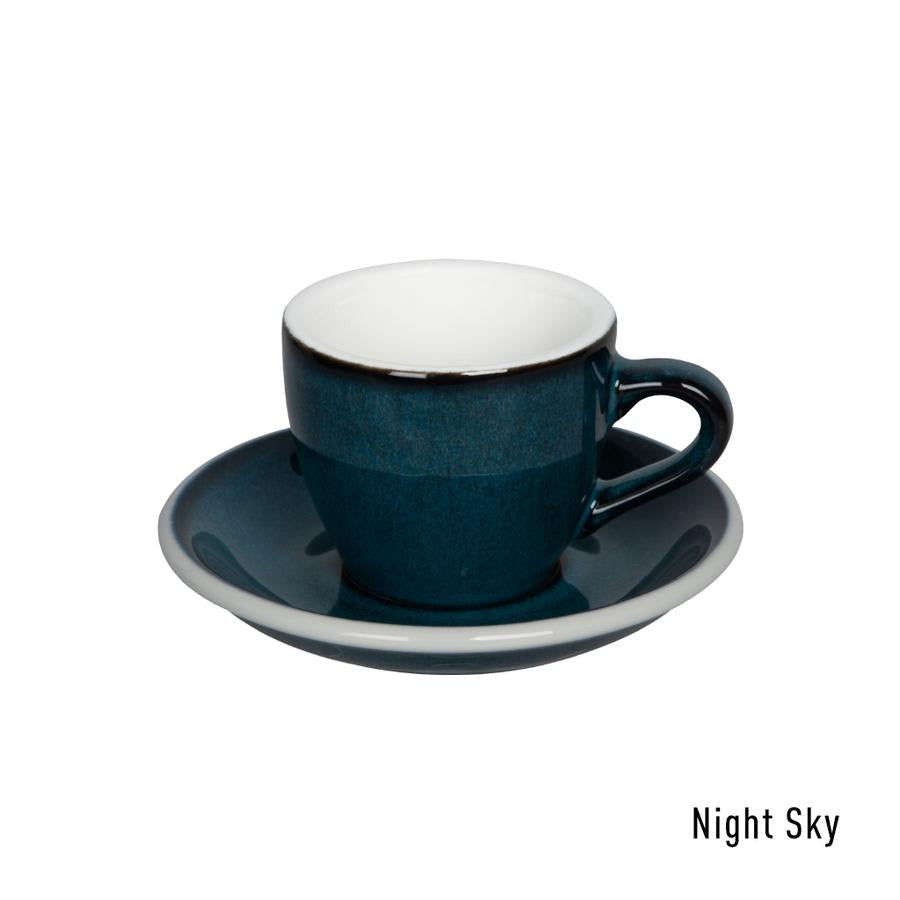 Egg Espresso Cup &amp; Saucer 80 ml