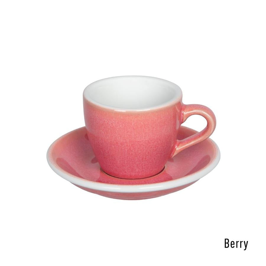 Egg Espresso Cup &amp; Saucer 80 ml