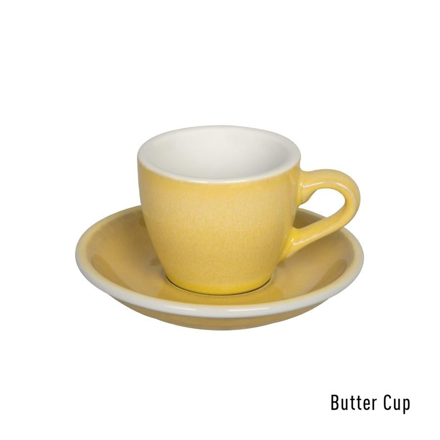 Egg Espresso Cup &amp; Saucer 80 ml