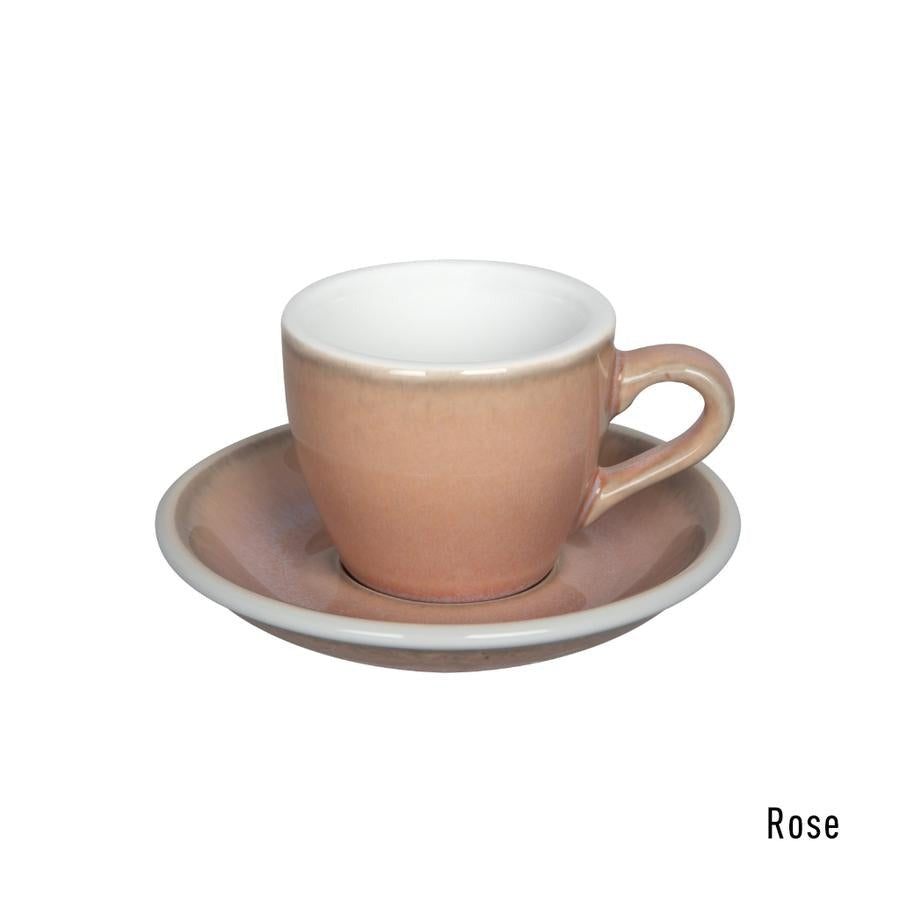 Egg Espresso Cup &amp; Saucer 80 ml