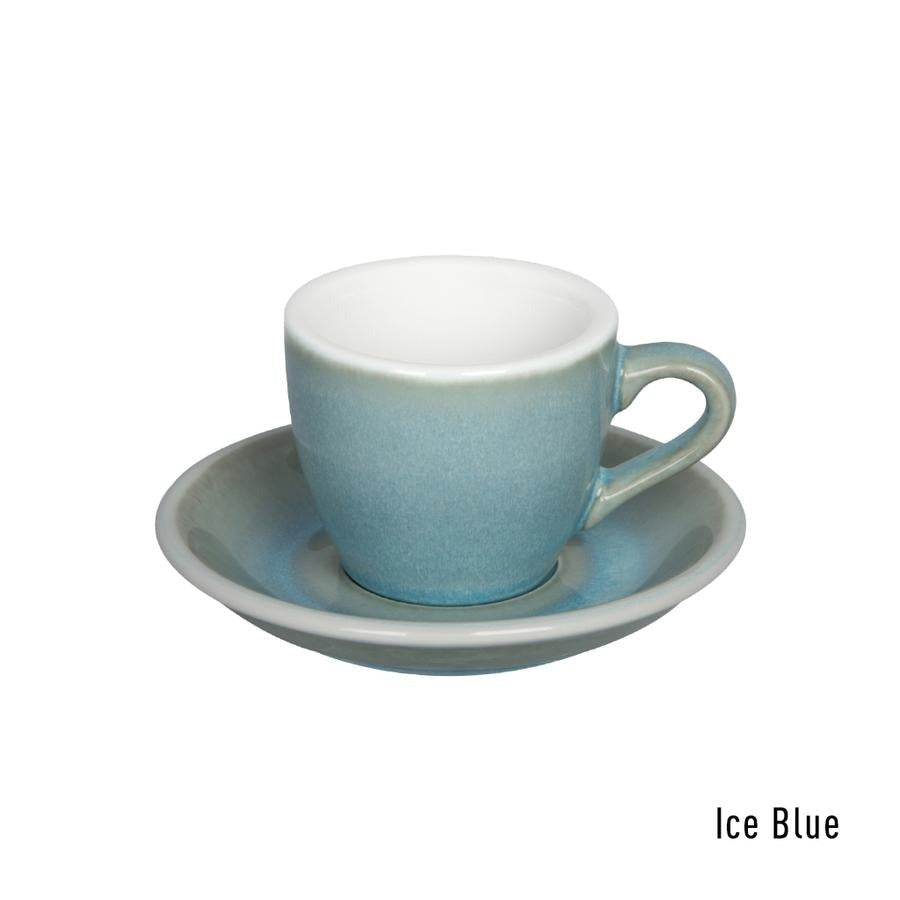 Egg Espresso Cup &amp; Saucer 80 ml