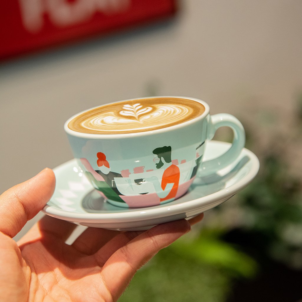 Espresso Bar Flat White Cup & Saucer 150ml