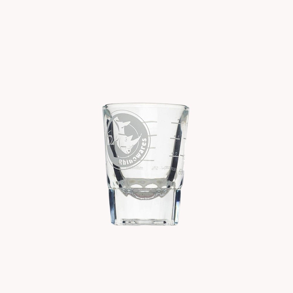 Rhino Round Shot Glass 60ml Lined