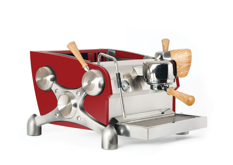 Slayer 1 Group Espresso Machine - Cremson Red