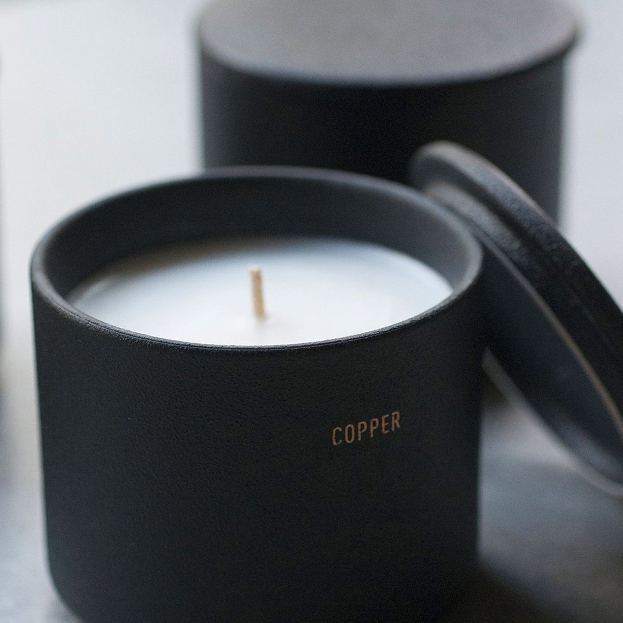 The Candle Scented Candle (Copper) (Black)