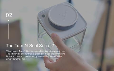 Turn-N-Seal Vacuum Storage Canister 1.5L