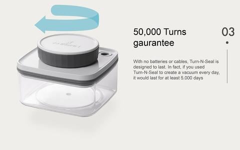 Turn-N-Seal Vacuum Storage Canister 1.5L