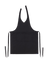 Lucio Verso Black V-Neck Classic Apron