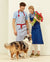 Lucio Verso Blue Classic Apron