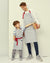 Lucio Verso Blue Thistle Kids Apron