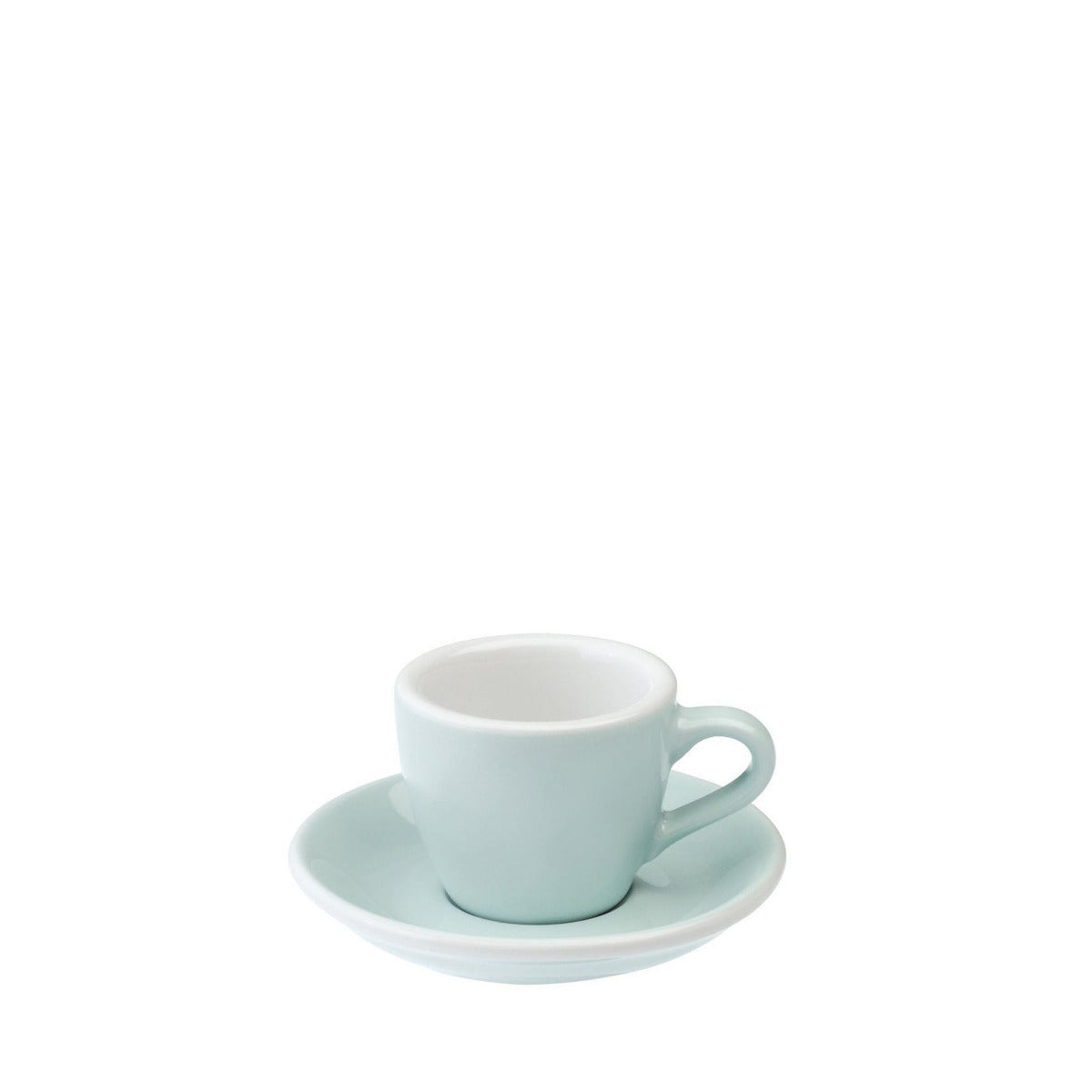 Egg Espresso Cup &amp; Saucer 80 ml
