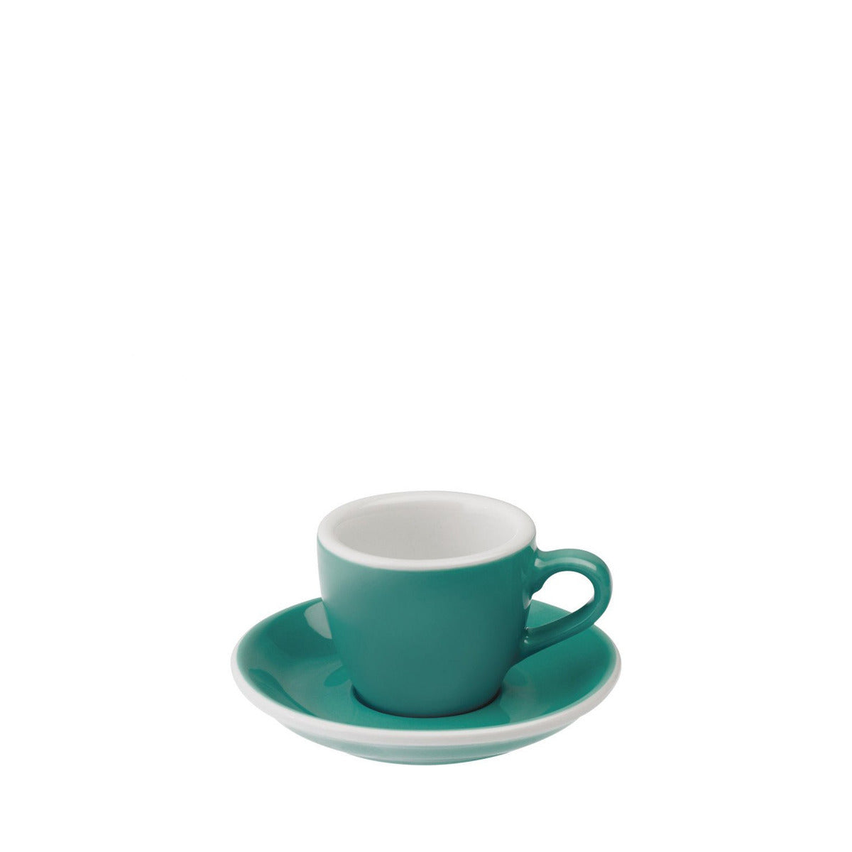 Egg Espresso Cup &amp; Saucer 80 ml