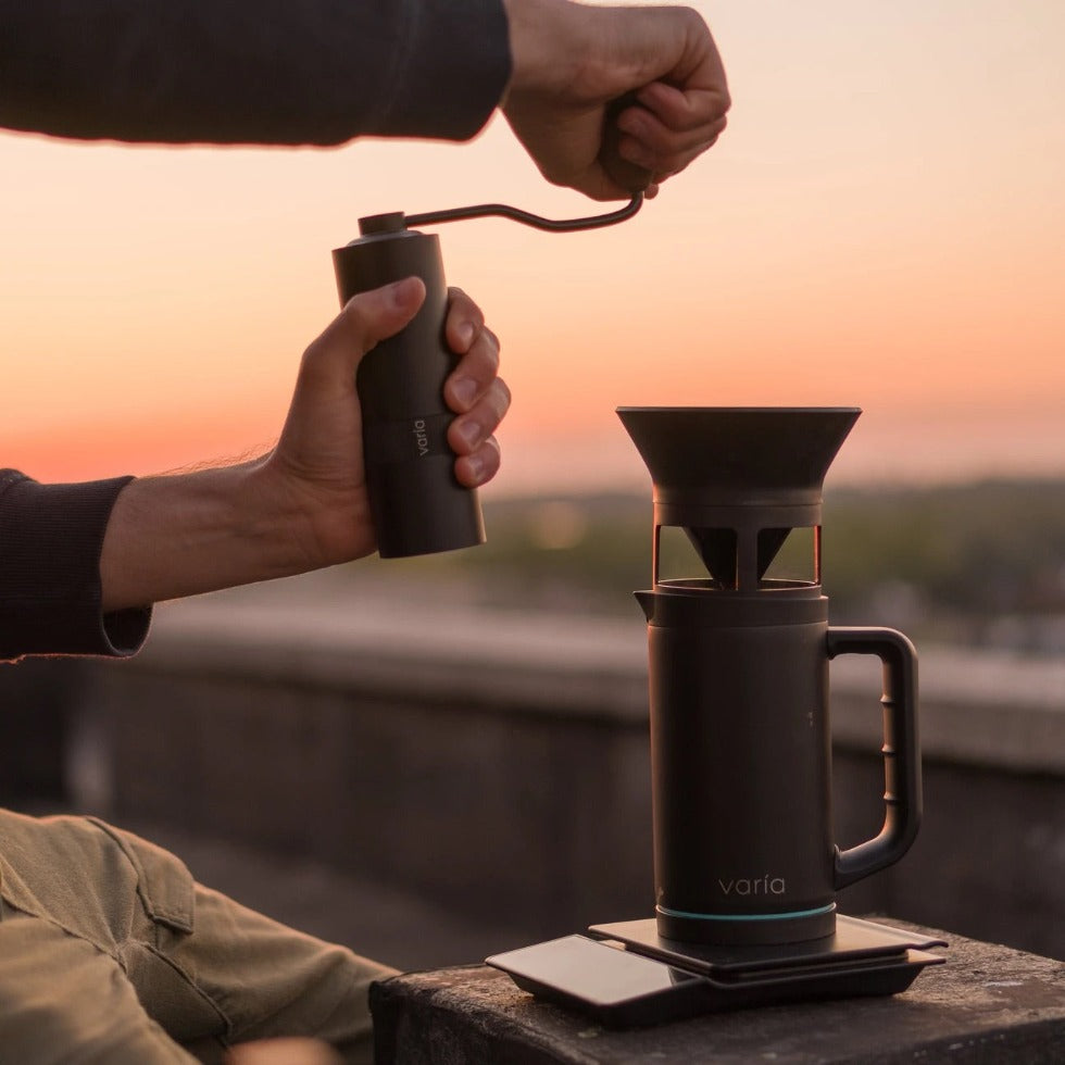 Varia Hand Grinder Stainless Steel Burr