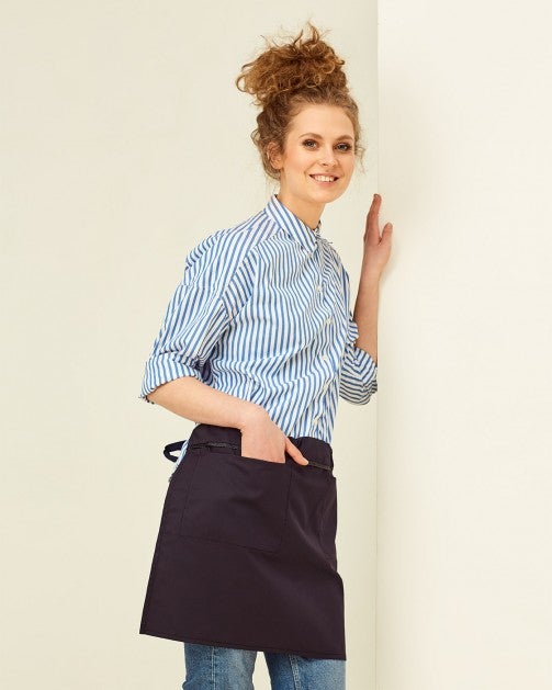 Lucio Verso Midnight Blue Mini Bistro Apron