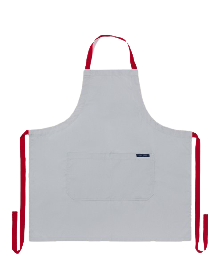 Lucio Verso Pale Grey Classic Apron