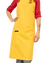 Lucio Verso Yellow Cross-Back Apron